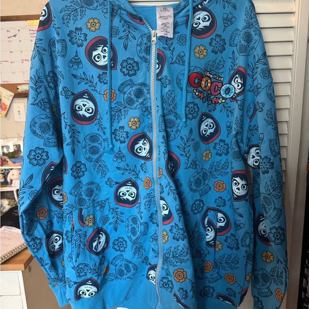 Disney Coco Teal Hoodie